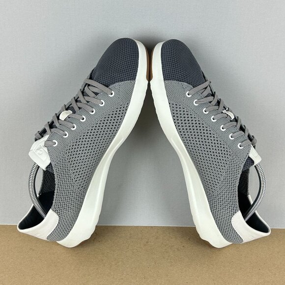 Cole Haan Gray and White Sneakers - Picture 6 of 10